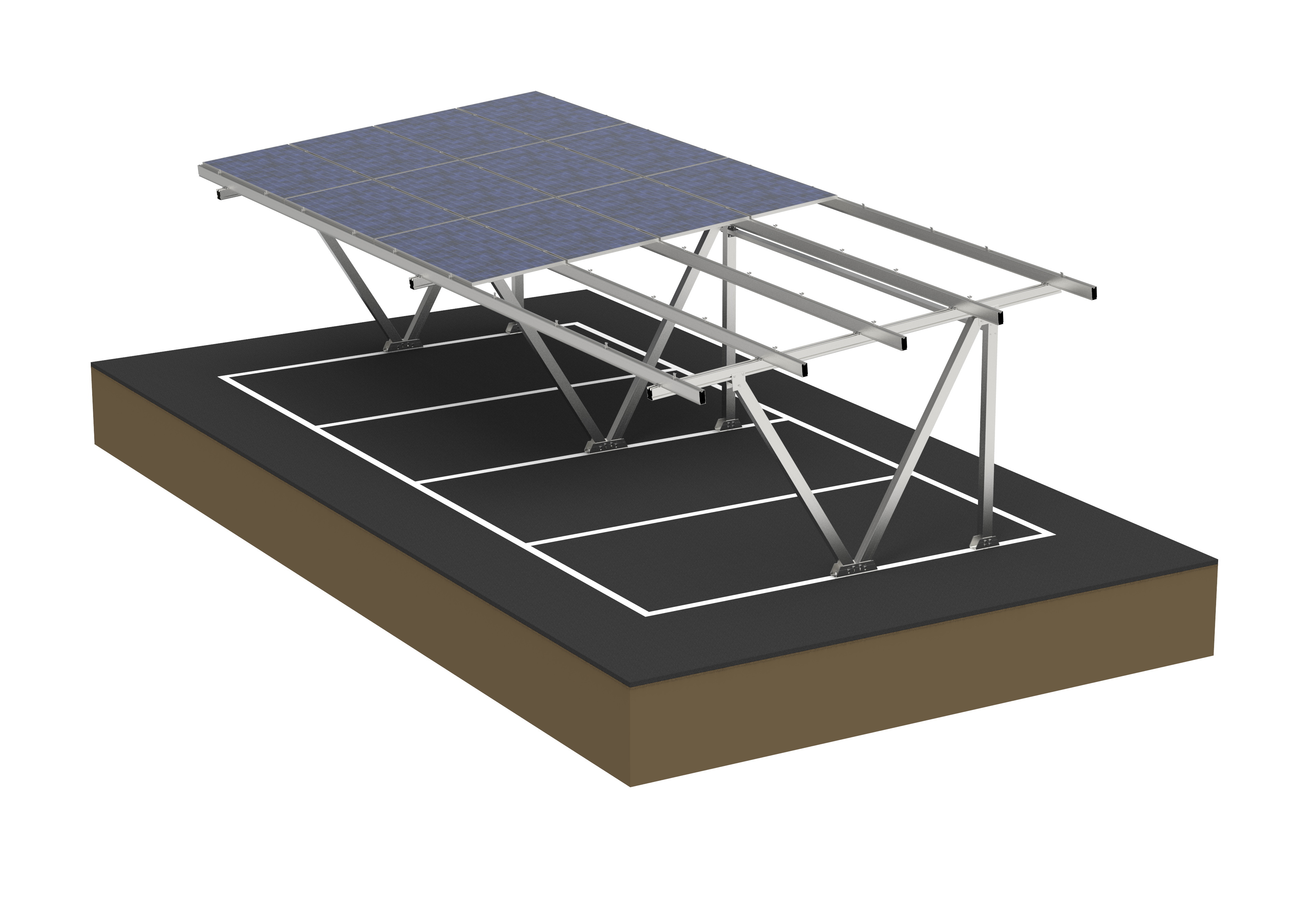 Single Row Tracking System
